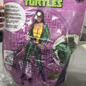 Womens Donatello costume all accessories included